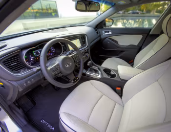 Interior 2015–16 Kia Optima Hybrid [North America] (TF) '2014–16
