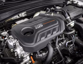 Под капотом 2019–20 Kia Optima SX Turbo [North America] (JF) '2018–20