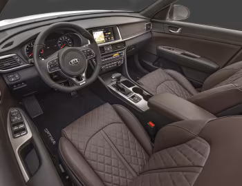 Interior 2016–18 Kia Optima SX Limited [North America] (JF) '2015–18