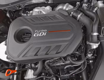 Под капотом 2016–18 Kia Optima SX Limited [North America] (JF) '2015–18