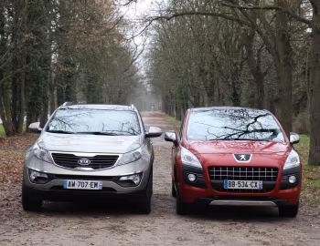 Peugeot 3008, Kia Sportage