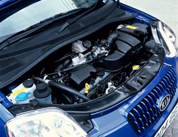 Под капотом Kia Picanto [UK-spec] (SA) '2004–07