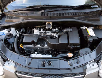 Под капотом Kia Picanto [UK-spec] (SA) '2007–09