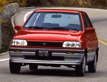 Kia Pride β [South Korea] '11.1990–02.2000