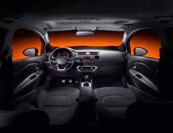 Интерьер Kia Rio 3-door [Worldwide] (UB) '2011–15