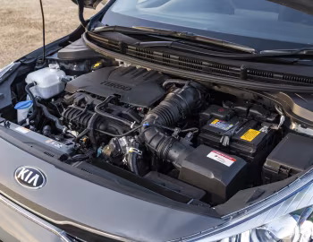 Под капотом Kia Rio EcoDynamics+ [UK-spec] (YB) '2020–21