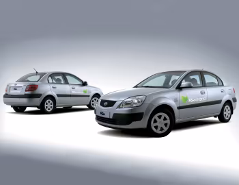 Kia Rio Hybrid (JB) '2007–08