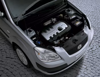 Под капотом Kia Rio Hybrid (JB) '2007–08