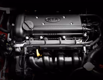 Под капотом Kia Rio Sedan [CIS] (QB) '08.2011–04.2015