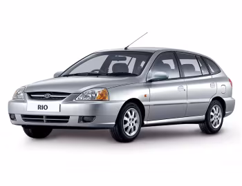 Kia Rio [UK-spec] (DC) '2002–05