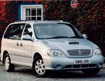 Kia Sedona [UK-spec] (GQ) '2001–03