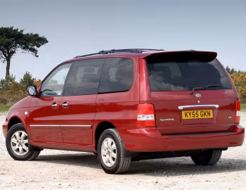 Kia Sedona [UK-spec] (GQ) '2003–05