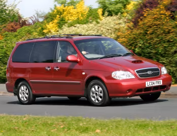 Kia Sedona [UK-spec] (GQ) '2003–05