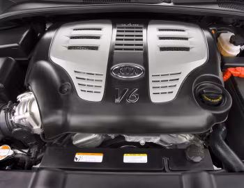 Под капотом 2007–09 Kia Sorento [North America] (BL) '2006–09