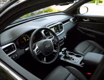Interior 2019–20 Kia Sorento SX [North America] (UM) '2018–20