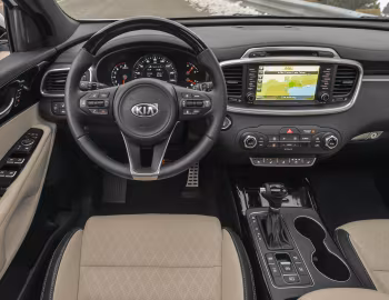 Торпедо 2016–18 Kia Sorento SXL [North America] (UM) '2015–18