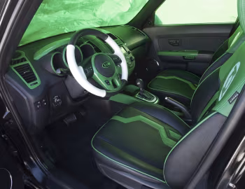 Интерьер Kia Soul "Green Lantern" '10.2012