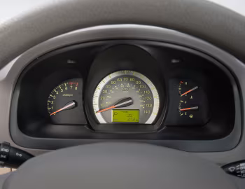 Комбинация приборов 2007–09 Kia Spectra EX [North America] (LD) '2006–09