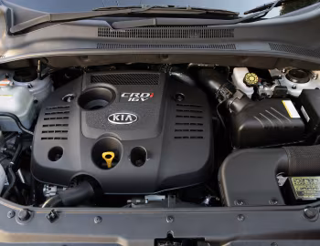 Под капотом Kia Sportage [UK-spec] (KM) '2007–08