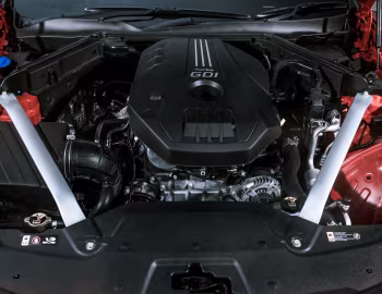 Под капотом Kia Stinger GT-Line S [UK-spec] (CK) '2017–19