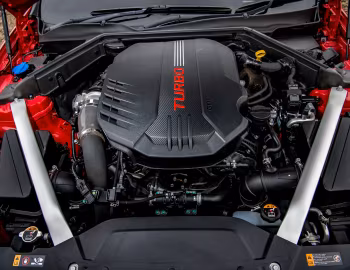 Под капотом Kia Stinger GTS [UK-spec] (CK) '2017–20