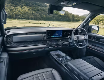 Интерьер Kia Tasman X-Line Double Cab Prototype [RHD] '2024