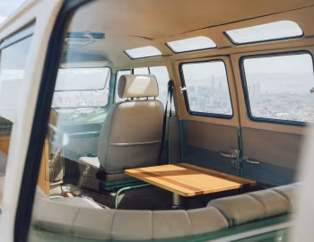 Interior Kindred Motorworks Volkswagen Bus EV '2022