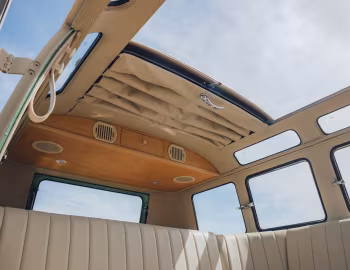 Interior Kindred Motorworks Volkswagen Bus EV '2022