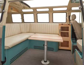Interior Kindred Motorworks Volkswagen Bus EV '2022