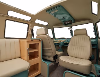 Interior Kindred Motorworks Volkswagen Bus EV '2022
