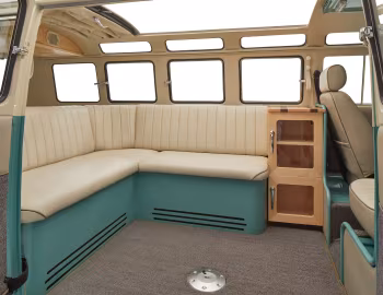 Interior Kindred Motorworks Volkswagen Bus EV '2022