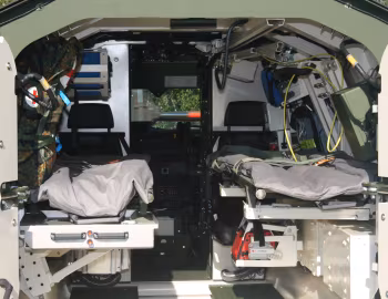 Интерьер KMW GFF4 Ambulance '2010–н.в.