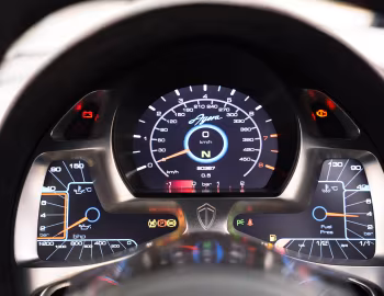 Dashboard Koenigsegg Agera "X" (#7088) '2011