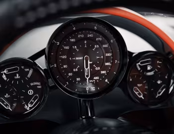 Dashboard Koenigsegg CC850 '2022–pr.