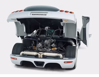 Пад капотам Koenigsegg CC Concept (#7XX1) '10.2000