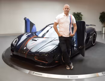 Koenigsegg Agera R "BLT", Christian von Koenigsegg
