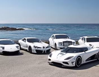 Mercedes-Benz SLR, Porsche Panamera, Lamborghini Murciélago LP 670-4 SuperVeloce, Rolls-Royce Wraith, Koenigsegg Agera R "Artico"