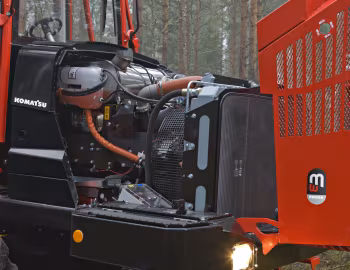 Sous la capuche Komatsu 865 '2012–16