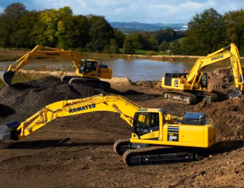 Komatsu PC360LC-10, Komatsu PC290LC-10, Komatsu PC490LC-10