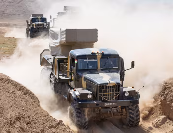 БМ-21 "Град" на шасси КрАЗ-255Б1