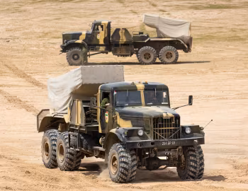 БМ-21 "Град" на шасси КрАЗ-255Б1