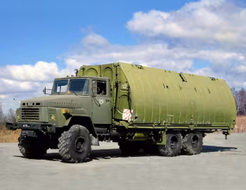 ПМП (речное звено) понтонного парка ППС-84 на шасси КРАЗ-260Г '1986–90