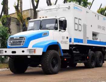 МНУ-320 на шасси КрАЗ-63221-04 '2015