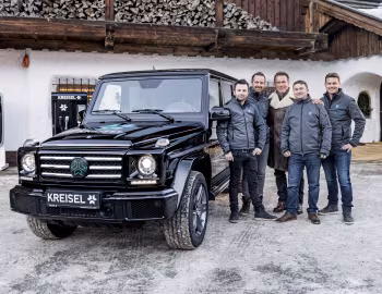 Kreisel Mercedes-Benz G-Klasse Electric, Arnold Schwarzenegger