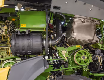 Under the hood Krone BiG X '2000–pr.
