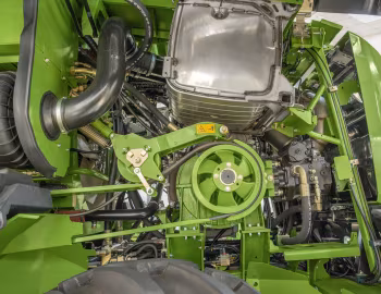Under the hood Krone BiG X '2000–pr.