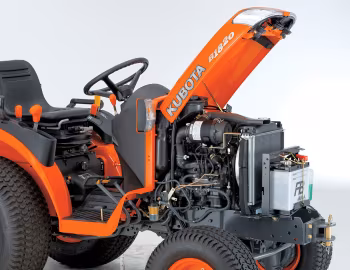 Под капотом Kubota B1820 '2009–????