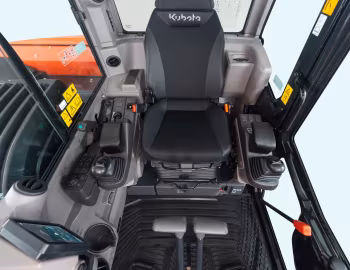 Интерьер Kubota KX085-5 mono boom '2023–н.в.