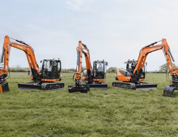 Kubota KX085-5 mono boom '2023–н.в.