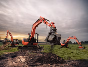Kubota KX085-5 mono boom '2023–н.в.